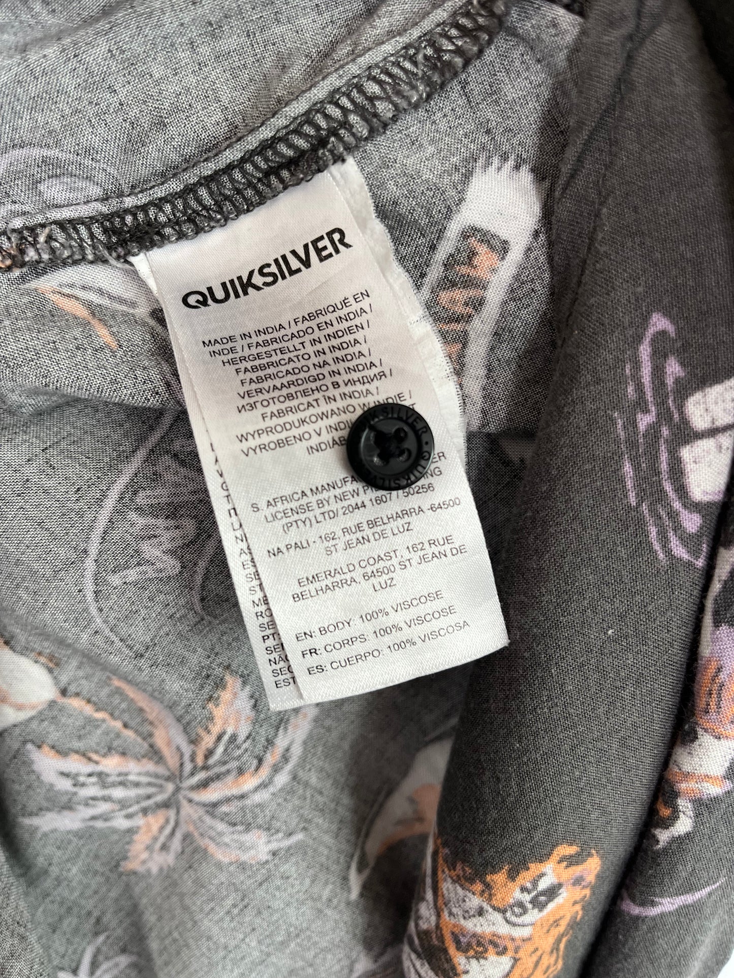 Quicksilver camicia